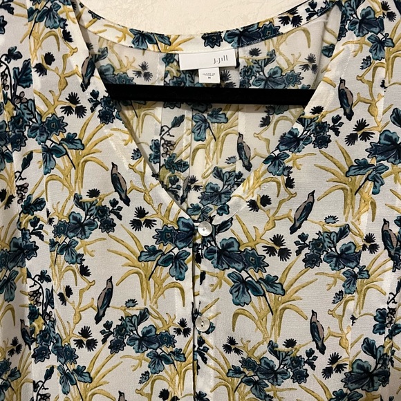 J Jill Brand Blouse: Size: Medium - Picture 4 of 15